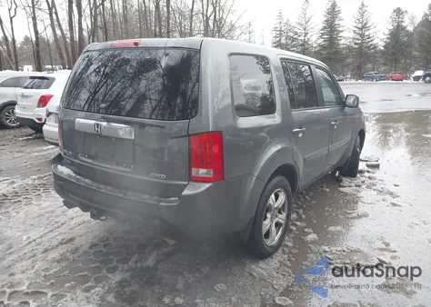 2013 Honda Pilot Ex-L из США, поврежденный, VIN 5FNYF4H5XDB037637